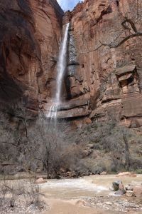 Vodopád v Zion NP